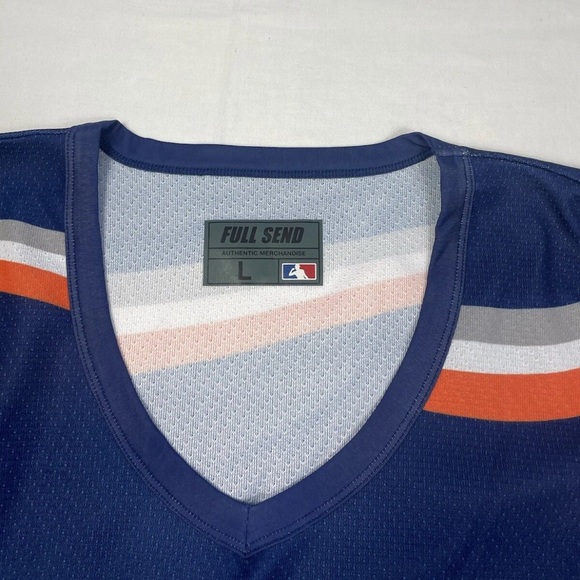 New York Islanders Fisherman Nelk Boys Full Send Hockey Jersey Men’s Sz L NWOT - Picture 4 of 10
